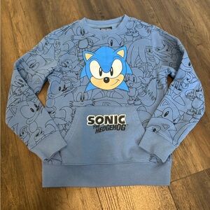 Sonic the Hedgehog sweatshirt boys size small 6/7